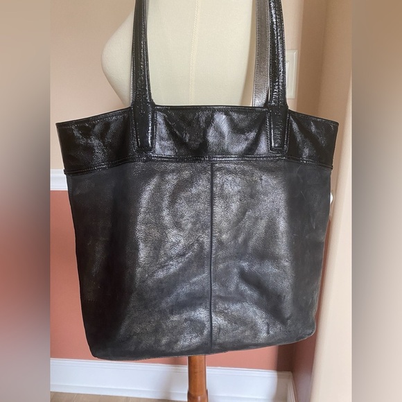 Coach - Black Audry Perforated Leather Shoulder Tote Purse Bag - Picture 2 of 8